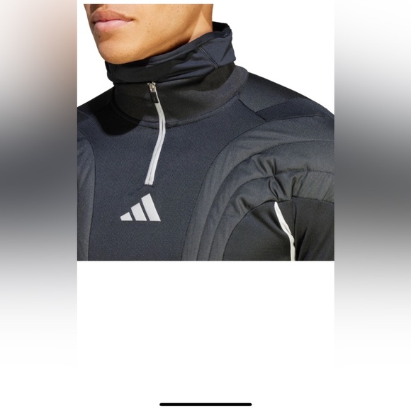 Adidas Men Tiro 23 C Winter-rized Gimo Shirts Run Black Casual Top Jersey size S - Picture 5 of 9